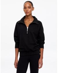ARKET - Half-Zip Terry Sweatshirt - Lyst