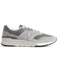 New Balance Leather 997h in Grey/Beige (Metallic) for Men | Lyst UK