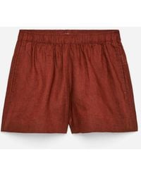 ARKET - Linen Shorts - Lyst