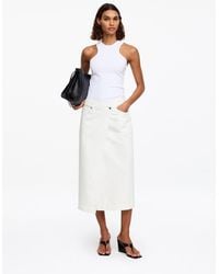 ARKET - Denim Wrap Skirt - Lyst