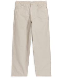 ARKET - Straight Cotton Chinos - Lyst