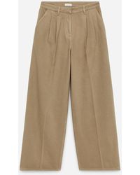 ARKET - Wide Denim Trousers - Lyst