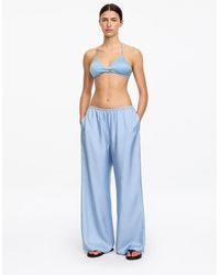 ARKET - Shiny Bikini Top - Lyst