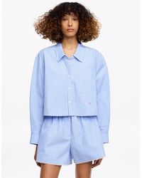 ARKET - And Laila Gohar Cropped Shirt - Lyst