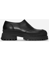 ARKET - Chunky Leather Boots - Lyst