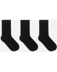 ARKET - Cotton Rib Socks Set Of 3 - Lyst