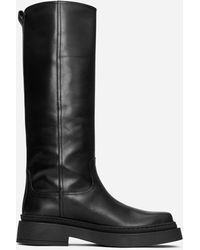 ARKET - Knielange Lederstiefel - Lyst