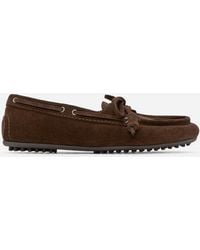 ARKET - Suede Boat Shoes - Lyst