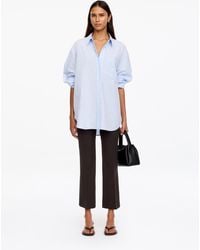 ARKET - Cropped Straight-Leg Trousers - Lyst