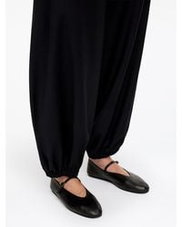 ARKET - Leather Mary Jane Flats - Lyst