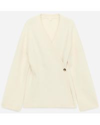 ARKET - Alpaca-Wool Blend Cardigan - Lyst