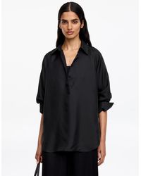 ARKET - Silk Twill Shirt - Lyst