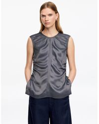 ARKET - Satin Drawstring Top - Lyst
