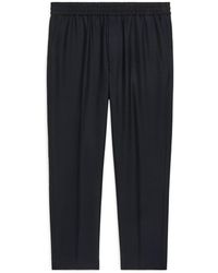 ARKET - Tapered Wool-blend Trousers - Lyst