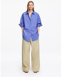 ARKET - Relaxed Cotton Trousers - Lyst