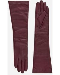 ARKET - Lined Leather Gloves - Lyst