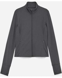 ARKET - Soft Stretch Zip Jacket - Lyst