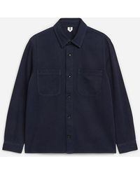 ARKET - Cotton Twill Overshirt - Lyst