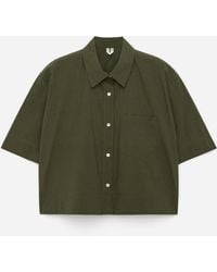 ARKET - Short-Sleeve Cotton Shirt - Lyst