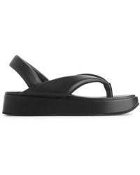 arket platform sandals