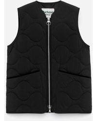ARKET - And Barbour Quilted Vest - Lyst