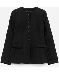 ARKET - Linen-Blend Blazer - Lyst