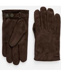 ARKET - Hestra Robert Suede Gloves - Lyst
