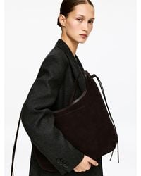 ARKET - Split Suede Shoulder Bag - Lyst