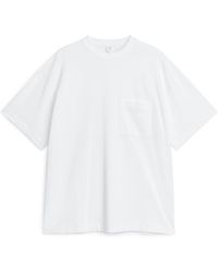 ARKET - Oversized Heavyweight T-shirt - Lyst