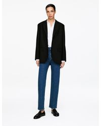 ARKET - Jade Cropped Slim Jeans - Lyst
