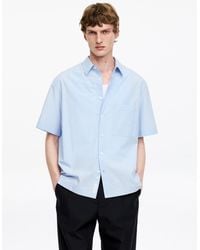 ARKET - Short-Sleeve Poplin Shirt - Lyst