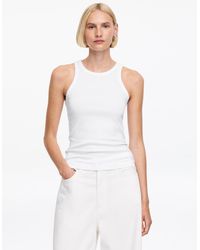 ARKET - Rib Racer Tank Top - Lyst