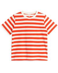 ARKET - Stripe T-shirt - Lyst