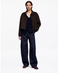 ARKET - Doublé Wool-Blend Overshirt - Lyst