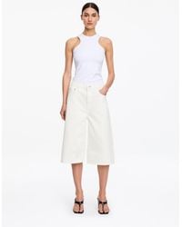 ARKET - Long Denim Shorts - Lyst