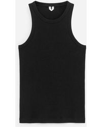 ARKET - Rib Racer Tank Top - Lyst