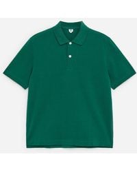 ARKET - Piqué Polo Shirt - Lyst