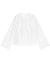 ARKET - Cotton Blouse - Lyst