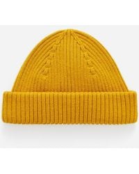 ARKET - Ribbed Wool-Blend Beanie - Lyst