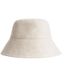 ARKET - Linen Bucket Hat - Lyst