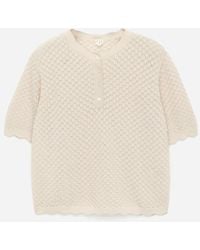 ARKET - Open-Knit Top - Lyst