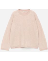 ARKET - Pure Brushed-Cashmere Jumper​ - Lyst