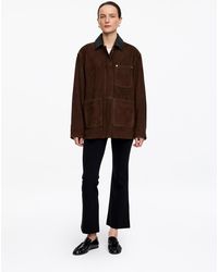 ARKET - Suede Jacket - Lyst