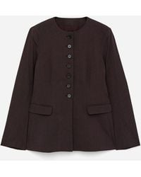 ARKET - Linen-Blend Blazer - Lyst