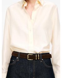 ARKET - Split Suede Belt - Lyst