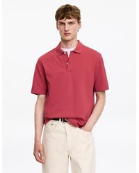 ARKET - Piqué Polo Shirt - Lyst