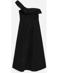ARKET - Off-Shoulder Taffeta Dress - Lyst