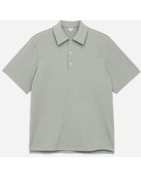 ARKET - Short-Sleeve Polo Shirt - Lyst
