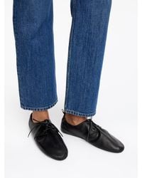 ARKET - Soft Leather Lace-Up Shoes - Lyst