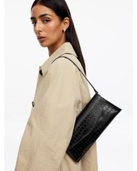 ARKET - Leather Clutch - Lyst